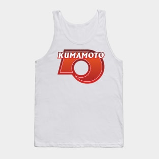 Kumamoto Prefecture Japanese Symbol Tank Top